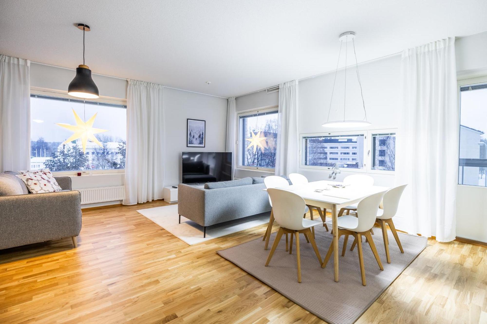 Nordic Design Apartment City Center ロヴァニエミ エクステリア 写真